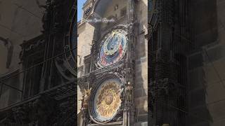 Prague Castle and the Astronomical Clock travel prague castle europe shorts [upl. by Iniffit618]