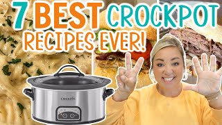 7 BEST EVER CROCKPOT RECIPES  EASY SLOW COOKER FALL RECIPES  MUST TRY EASY WEEKNIGHT DINNERS [upl. by Dibb]