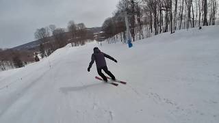 Skiing at Boyne Highlands 2020 [upl. by Tamis]