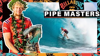 John John Florence Captures LongSought Pipe Masters Win  WSL PRESENTS Billabong Pipe Masters [upl. by Nycila17]