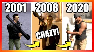 Evolution of RPG LOGIC in GTA Games 20012020 [upl. by Thorstein650]