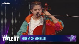 Florencia Zorrilla  Beatbox y violonchelo  4tos  Got Talent Argentina 2023 [upl. by Llyrpa]