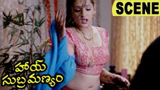 Srikanth Helps Aarthi Agarwal To Wear Saree  Glamorous Scene  Hai Subramanyam Movie Scenes [upl. by Philcox937]