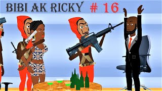 bibi ak ricky part 16  tikomik  ti komik  dessin anime en creole  ticomik  haitian cartoon [upl. by Silra763]