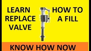 How to Replace Toilet Fill Valve Fluidmaster [upl. by Oivlis]