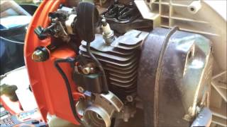 Stihl BR600 Valve Adjustment Maintenance [upl. by Thorr311]