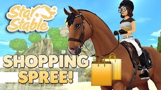 Star Stable Shopping Spree  1000 Star Coins 🛍️🎉 [upl. by Elleryt779]