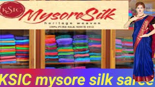 KSIC mysore silk sarees with price  collection part2  ಕೆ ಎಸ್ ಐ ಸಿ ಮೈಸೂರು ರೇಷ್ಮೆ ಸೀರೆಗಳು [upl. by Atiuqet578]