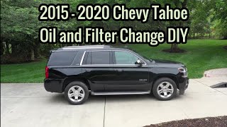 Tahoe Oil Change  No Step Skipped DIY [upl. by Magee]