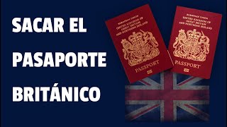 SER CIUDADANO BRITÁNICO  🇬🇧 Pasaporte Inglés  Doble Nacionalidad [upl. by Peppard]