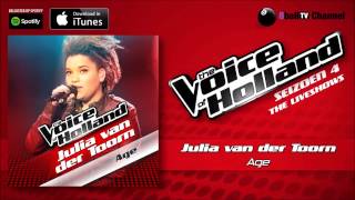 Julia van der Toorn  Age Official Audio Of TVOH 4 Liveshows [upl. by Chet]