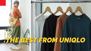 MY MOST WORN UNIQLO GARMENTS  Top Basics From Uniqlo [upl. by Sumer715]