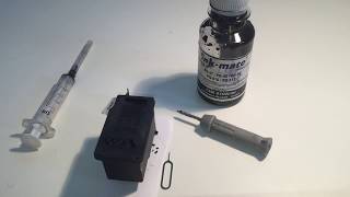 How to Refill Canon Black Ink Cartridge [upl. by Zeni]