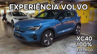 Experiência VOLVO 1ª Viagem XC40 Plus P6 100 Elétrico 310km de São Paulo até Ribeirão Preto DIRETO [upl. by Garold284]