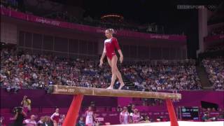 Viktoria Komova 2012 Olympics QF BB [upl. by Aikenat]