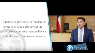 El Trámite 30 Cómo y cuándo presentar un recurso de amparo [upl. by Burl706]