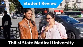 Tbilisi state medical university Student Review MBBS in Georgia  Eklavya Overseas [upl. by Morry480]