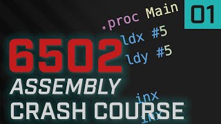 Basics  6502 Assembly Crash Course 01 [upl. by Sidran614]