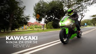 2023 Kawasaki ZX25R SE First Ride Review [upl. by Dowski]