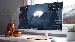 How to Make your Linux Mint Cinnamon Desktop Look Aesthetic  Full Customization [upl. by Dnaltroc]