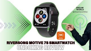 Riversong Motive 7S Unboxing  How to connect Smartwatch by Phone [upl. by Oiromed453]