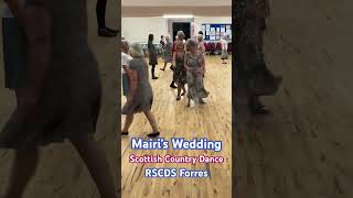 Mairi’s Wedding 🏴󠁧󠁢󠁳󠁣󠁴󠁿 Scottish Country Dancing scotland dance scottish dancing follow [upl. by Burman]