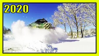 Train Vs Snow Compilation 2020 [upl. by Benji]