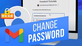 How to Change Your Gmail Password  Change Google Account Password [upl. by Ahsenev566]