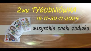 🔥 HOROSKOP 🔥2wu TYGODNIÓWKA🔥 WSZYSTKIE ZNAKI ZODIAKU ❣️ CZASÓWKA 👇 [upl. by Sib]