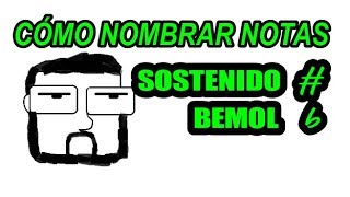 SOSTENIDOS Y BEMOLES  Cómo Nombrar las Notas  Teoría Bajo Quinto [upl. by Adnoraj]