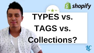 Shopify Collections vs Types vs Tags vs Vendors and how to use them properly [upl. by Holms]