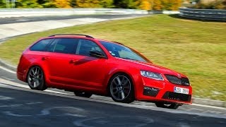 Skoda Octavia Combi RS TDI 2013  Nordschleife BTG lap in traffic [upl. by Hurwit]