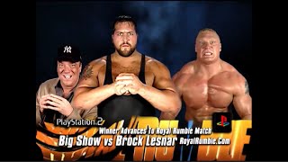 Story of Big Show vs Brock Lesnar  Royal Rumble 2003 [upl. by Gennaro]