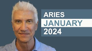 Aries January 2024 · AMAZING PREDICTIONS [upl. by Suirada]