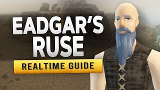 RS3 Eadgars Ruse – Realtime Quest Guide [upl. by Eelrehpotsirhc85]