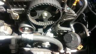 Hyundai  KIA 4 Cylinder Timing Belt amp Water Pump Replacement  PART 1 [upl. by Hsirap748]