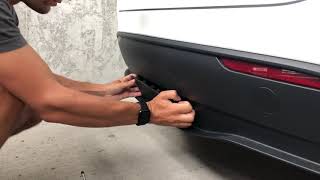 Model Y  Tow Hitch Package Review and 2” Ball installation [upl. by Koral850]