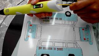 INSTRUCCIONES DE USO 3D PEN V2 [upl. by Snell89]