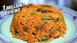 Masala Bhaat  Easy Masala Rice Recipe  Maharashtrian Food  Ruchis Kitchen [upl. by Benedict495]