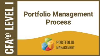 CFA® Level I Portfolio Management  Portfolio Management Process [upl. by Baptist705]