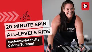 Free 20 Minute Spinning Workout  Spin to Begin Beginner Spin Class [upl. by Etz]