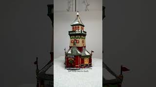 Dept 56 Santas Lookout Tower North Pole Village available at treasuretiquecom [upl. by Yerggoeg]