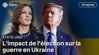 La position des candidats aux élections américaines sur la guerre en Ukraine [upl. by Crosby]