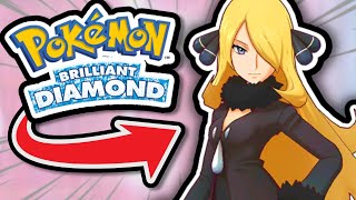 Can Cynthia Actually Become Champion In Brilliant Diamond [upl. by Arretal]