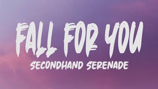 Secondhand Serenade  Fall for you Lyrics [upl. by Minni]