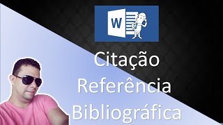 Como fazer citação referência bibliográfica no Word [upl. by Nauquf]