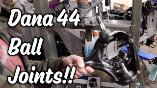 324  Ball Joints and Knuckles  Dana 44  Part 6 of Gears and Axles [upl. by Aineles]