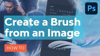 How to Make a Photoshop Brush From an Image  Photoshop Tutorial [upl. by Erme]