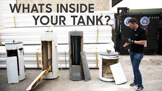 Four Water Heater Tanks Cut Open  Lessons to Learn [upl. by Ferdie901]