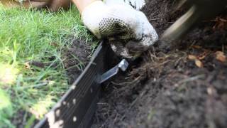 Profile Professional Grade Lawn Edging Installation Video [upl. by Neelyaj72]